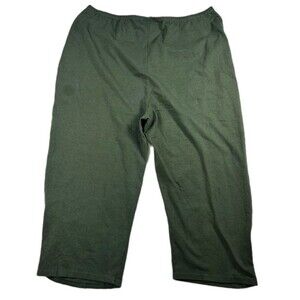 Gabrielle Pull On Capri Pants With Waistband, Women’s Size 2X